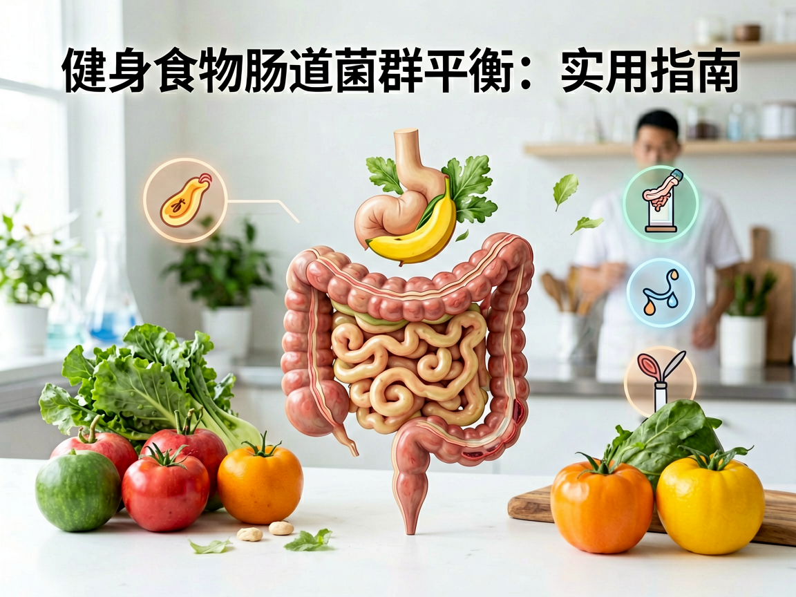 健身食物肠道菌群平衡：实用指南