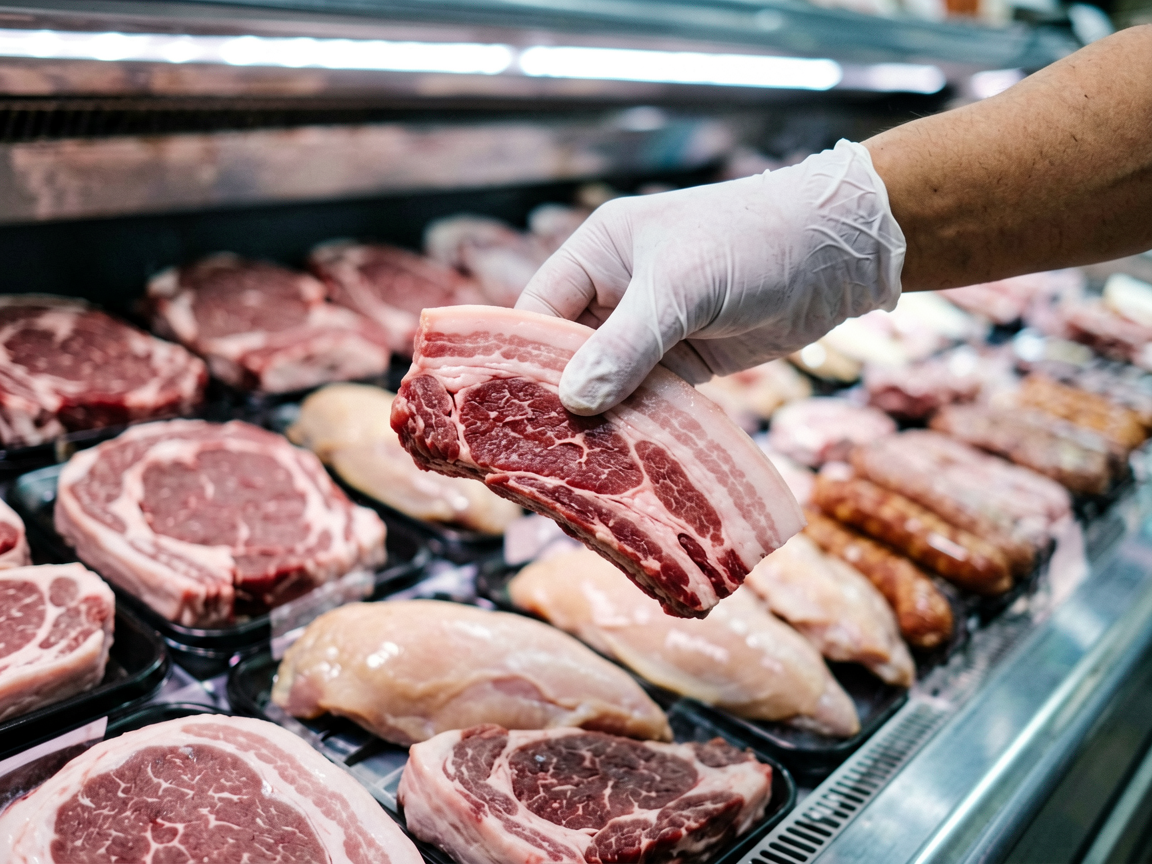 超市里肉山肉海怎么选？老饕教你挑出真健康