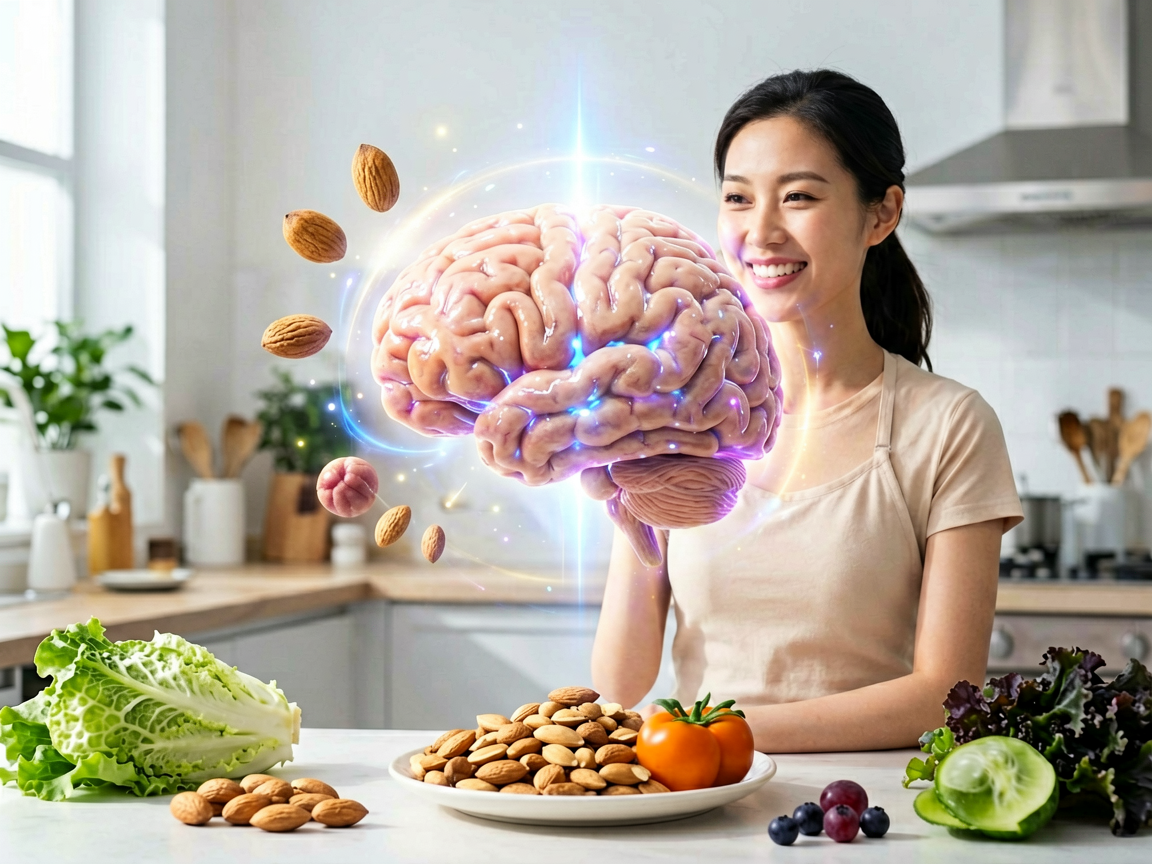 健身食物大脑功能强化，健康生活从饮食开始