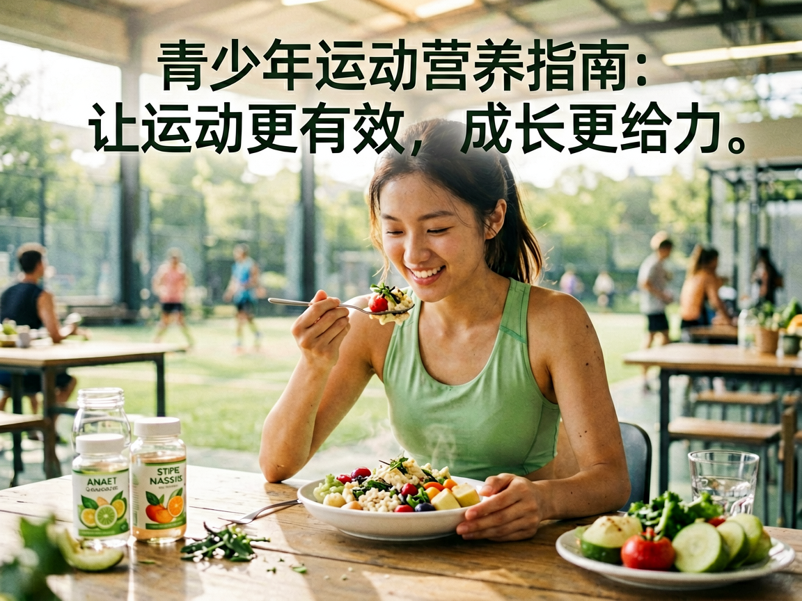 青少年运动营养指南: 让运动更有效，成长更给力