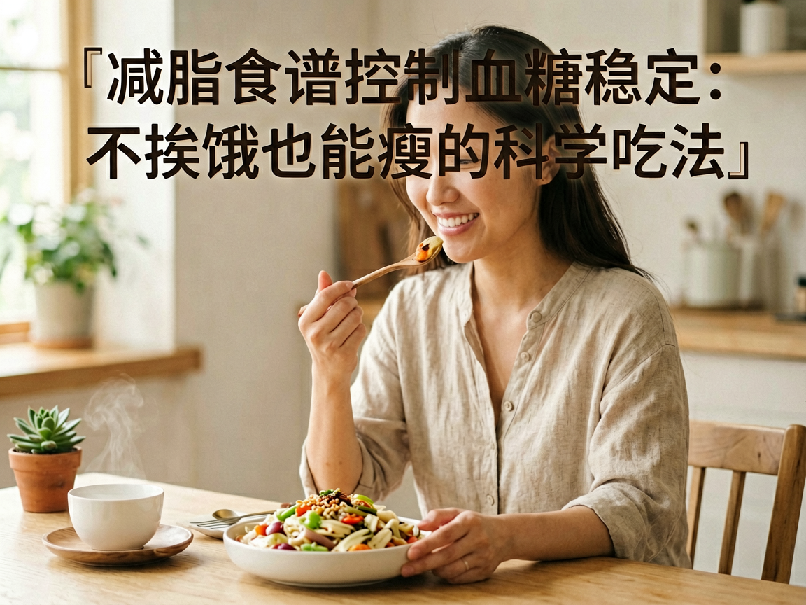 减脂食谱控制血糖稳定：不挨饿也能瘦的科学吃法